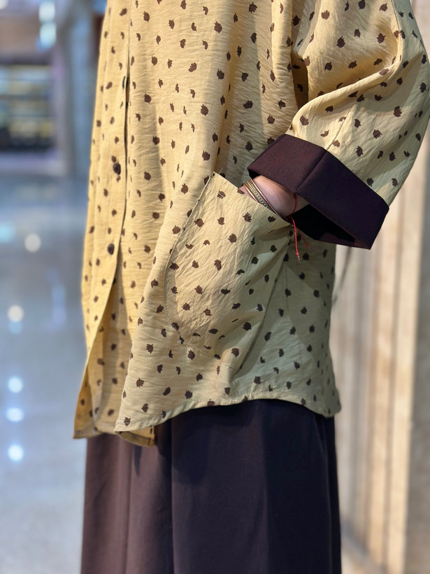 شومیز زنانه تابستانه گلدار مدل ابر