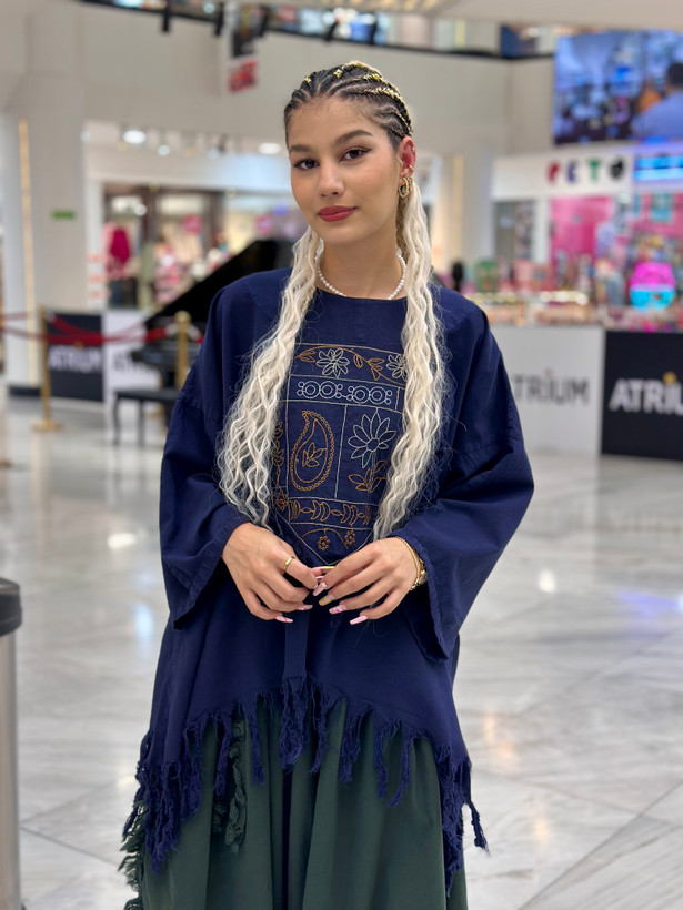 تونیک گلدوزی شده هیپی مدل مستانه